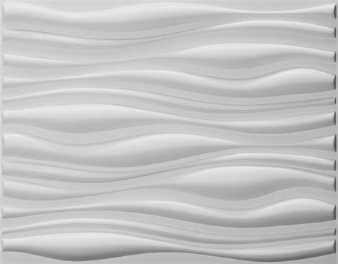 Dundee Decos Paintable Off White Abstract Dune Fiber 3d Wall Panel 2