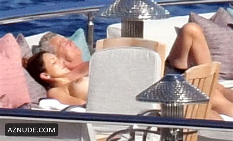 Katharine Mcphee And David Foster Are Tanning It Up On Their Yacht Out On A Honeymoon In Capri