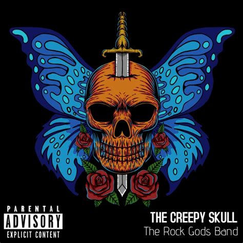 Creepy Skull Album Cover Template Postermywall