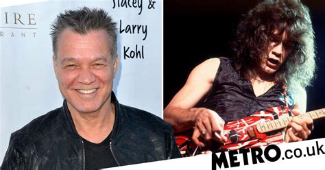 Eddie Van Halen Battling Throat Cancer Which He Thinks Is From Guitar Pick Metro News