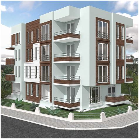 40 Small Apartment Building House Architecture Design Apartment