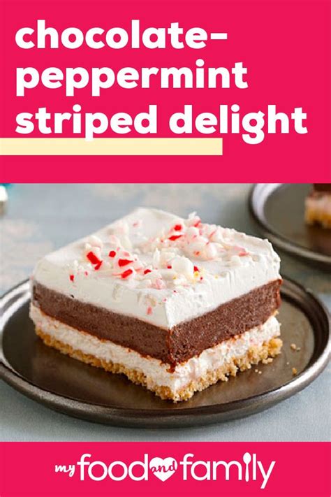 Chocolate Peppermint Striped Delight The Only Thing Santa Wants More Than Cookies Is This