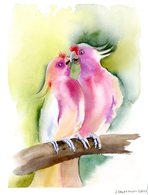 15 Best New Birds Kissing Painting Alison Illustration