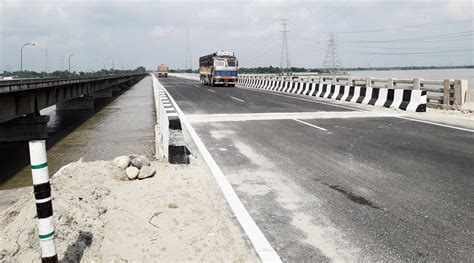 Jalpaiguri New Bridge Over Teesta River Ready Telegraph India