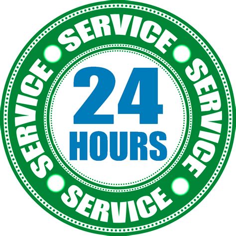 24 Hours Service Logo Png Original Size Png Image Pngjoy