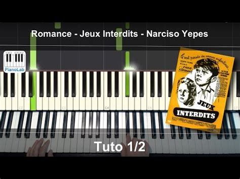 Piano covers, tutos, partitions, midis, outils et conseils utiles. Leçon de piano: Jeux interdits part. 1/2 (French with English subtitles) - YouTube en 2020 ...