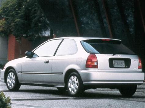 Used 1998 Honda Civic Dx Hatchback 2d Pricing Kelley Blue Book