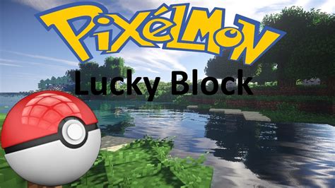 Pixelmon Lucky Block Mod Minecraft 1102 Mod Showcase Youtube