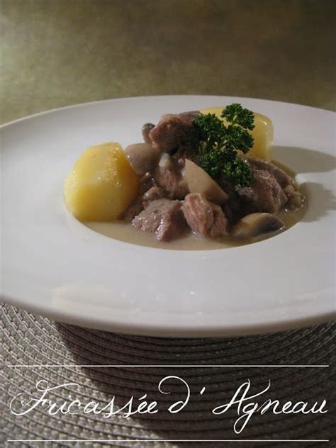 Fricassée Of Lamb Lamb Beef French Food One Pot Meals Slow Cooker