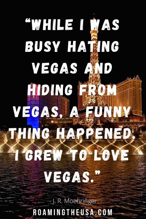 148 Las Vegas Quotes And Clever Las Vegas Instagram Captions Roaming
