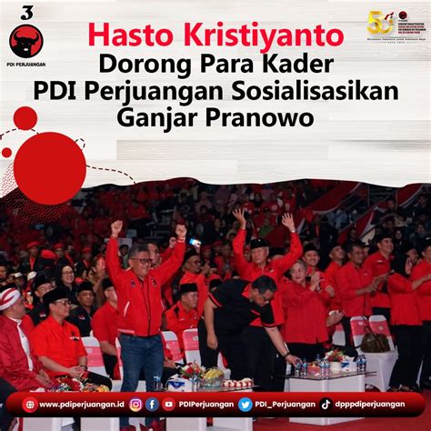 Pdi Perjuangan On Twitter Hasto Kristiyanto Mendorong Kader Pdi Perjuangan Untuk Senantiasa
