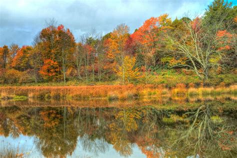 Fall Reflections In Lake Photograph By Cynthia Kidwell Fine Art America