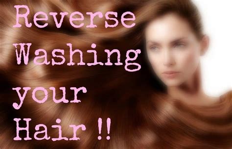 Reverse Washing Hair Glossypolish