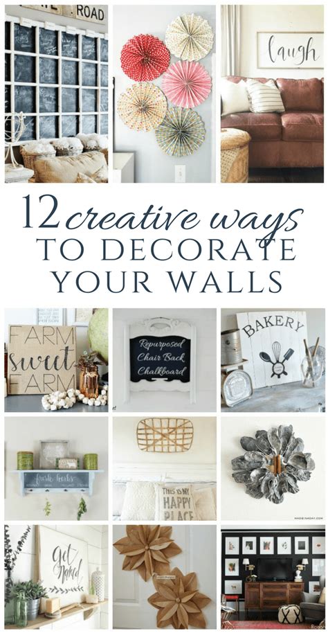 12 Creative Ways To Decorate Your Walls Twelve On Main