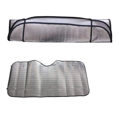 1pc Casual Foldable Car Windshield Visor Cover Front Rear Block Window
