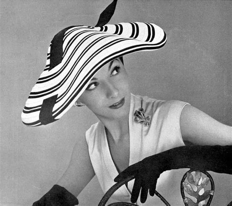 Vintage Everyday 30 Glamour Womens Hat Styles In The 1950s Vintage