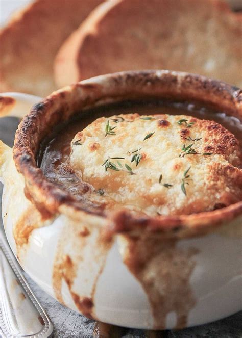 Homemade French Onion Soup Recipe Amy In The Kitchen