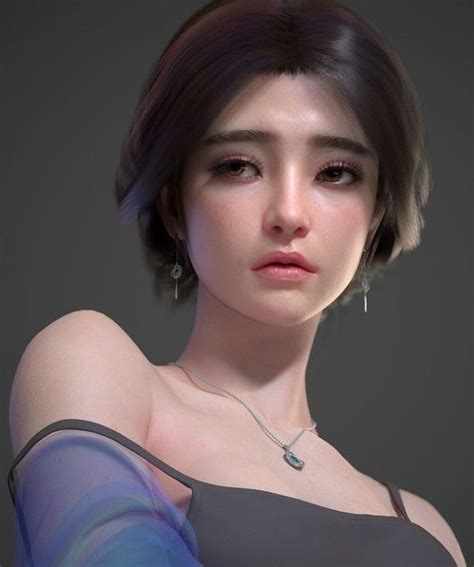 Female Character Design Character Modeling Character Art Digital Art