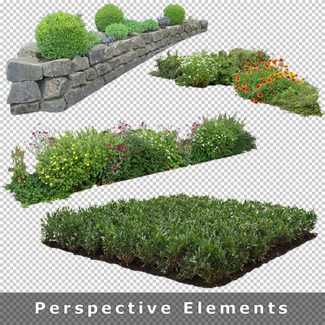 Cutout Plants V03 Cutout Vegetation For Architecture