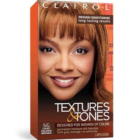 Clairol Textures And Tones Permanent Hair Color Dye Kit 1 Application