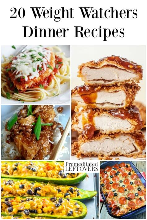 20 Weight Watchers Dinner Recipes With Smartpoints