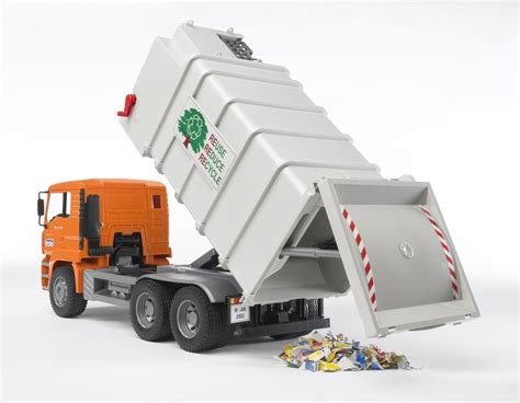Bruder Side Loading Garbage Truck Toy Galaxy