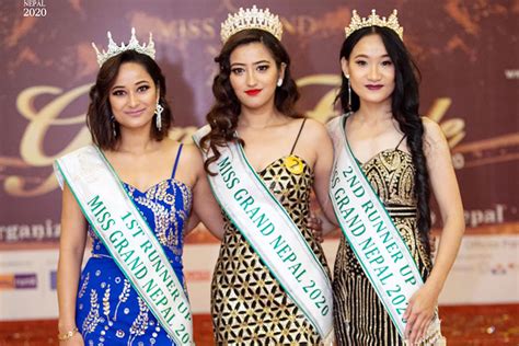 Ambika Joshi Rana Crowned Miss Grand Nepal 2020 Glamour Nepal