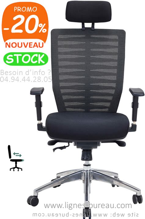 Fauteuil de bureau ergonomique sokoa alaia. Fauteuil de bureau ergonomique pas cher: appui tête ...