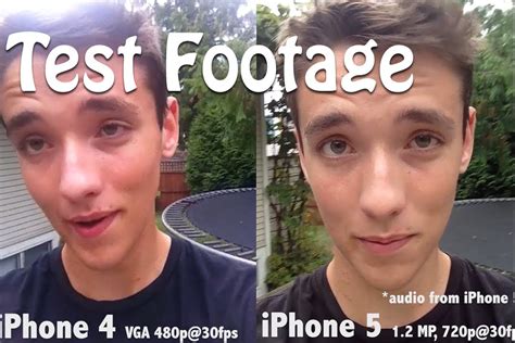 Iphone 5 Vs Iphone 4 Camera Test Footage Youtube