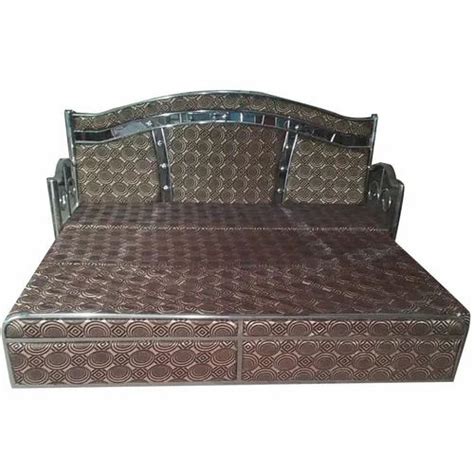 Brown Stainless Steel Sofa Cum Bed At Rs 17600piece Sofa Cum Bed In Raipur Id 2850580659255