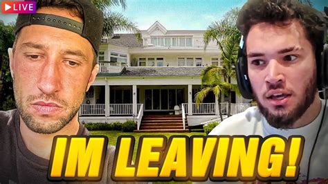 Adin Is 100 Moving Out Of The Clout House Youtube