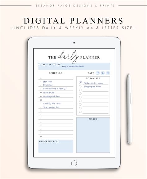 Digital Planners Are A Great Way To Keep Organised Personal Daily