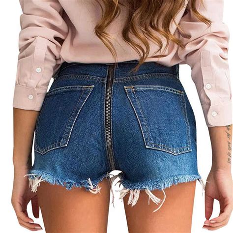 Detail Feedback Questions About Sexy Plus Size Ripped Butt Jeans For