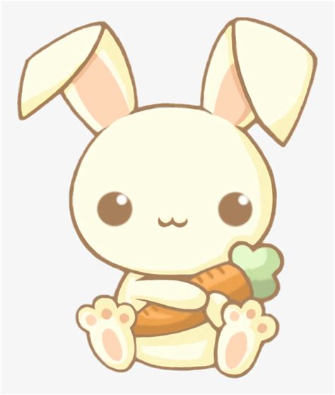 Cute Kawaii Bunny Rabbit Carrot Chibi Animals Adorable Easy Cute