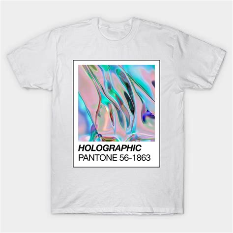 Holographic Colors Hipster Designer Graphic Classic T Shirt T Shirt
