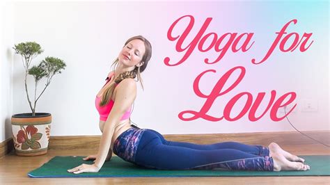 yoga for love ♥ self love valentine s day vinyasa flow ♥ yogacandi youtube