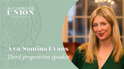 Ava Santina Evans This House Believes You Have No Right To Inherit Wealth Cambridge Union