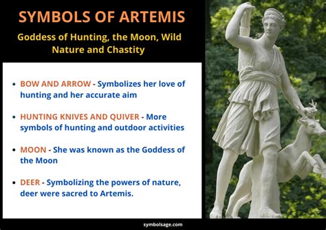 Artemis The Greek Goddess Of Hunting Symbol Sage