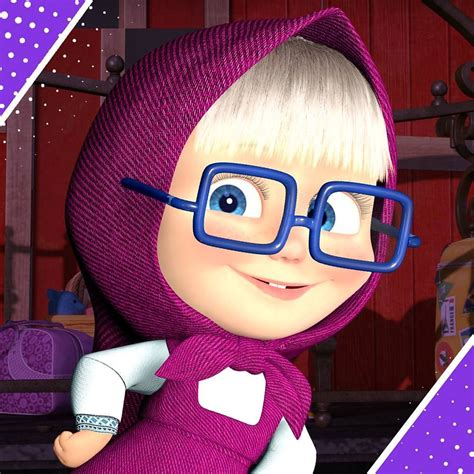 Masha And The Bear Official On Instagram “did You Know That Masha Has A Twin Cousin Meet