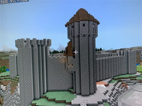 Minecraft Medieval Castle Tower