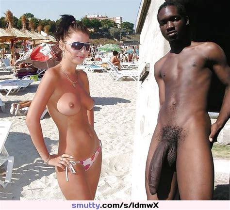 Outdoors Beach Interracial Bbcslut Bbcslut Sunglasses Tits