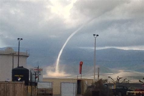 Video Rare California Tornado Spins In Central Valley Weathernation