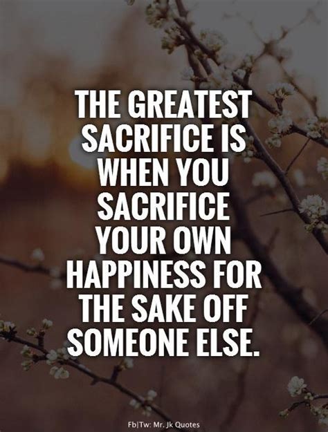Best 20 Quotes About Sacrifice For Inspiration