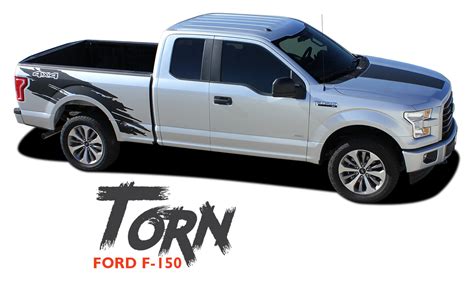 Torn Ford F150 Stripes F150 Bed Decals F150 Truck Vinyl Graphics