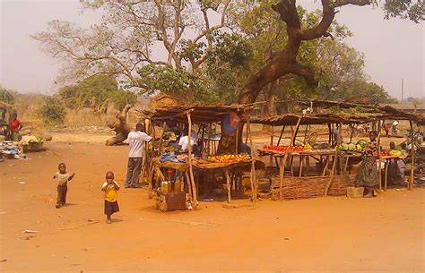 Rural Market Zambia Children Of Wanderlust