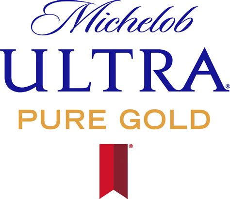 Michelob Ultra Pure Gold Logo Transparent Png Stickpng