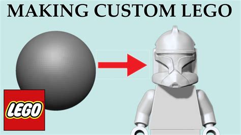 Lego Star Wars Clone Trooper Helmet For 3d Printing Youtube