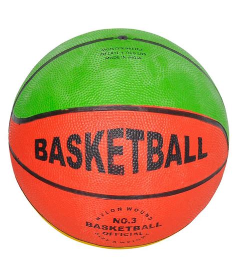 Sas 3 Rubber Basketball Ball Buy Online At Best Price On Snapdeal