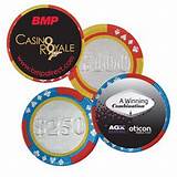 Photos of Customized Chocolate Poker Chips