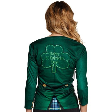 Green is the color of the day. St. Patricks Day 3D Shirt für Damen